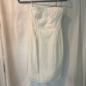 Old Navy white strapless Dress